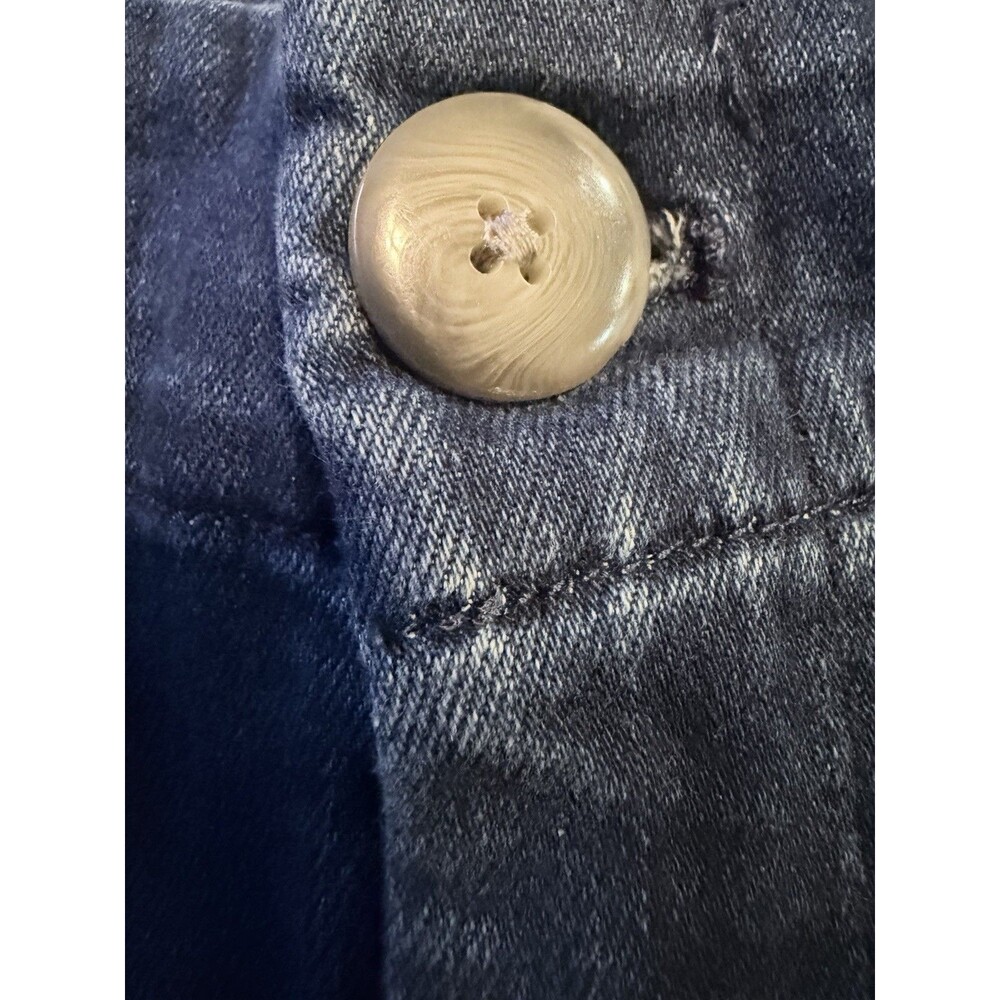 Anthropologie Maeve The Colette Jeans Women 30 Wide Leg Crop High Rise Dark Wash - Picture 3 of 5